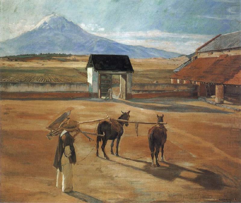 Threshing Floor, Diego Rivera